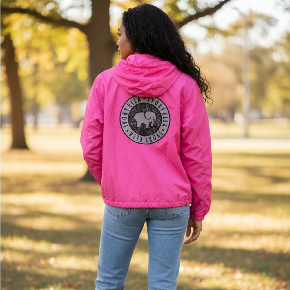 IVORY ELLA Jacket Pink Women’s Size XL FAST SHIP 3120-8